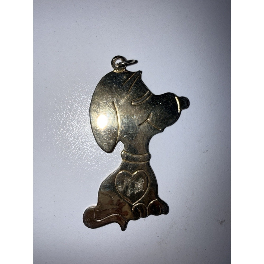Peanuts Snoopy‎ Silver Pendant Happy Dog Personalized